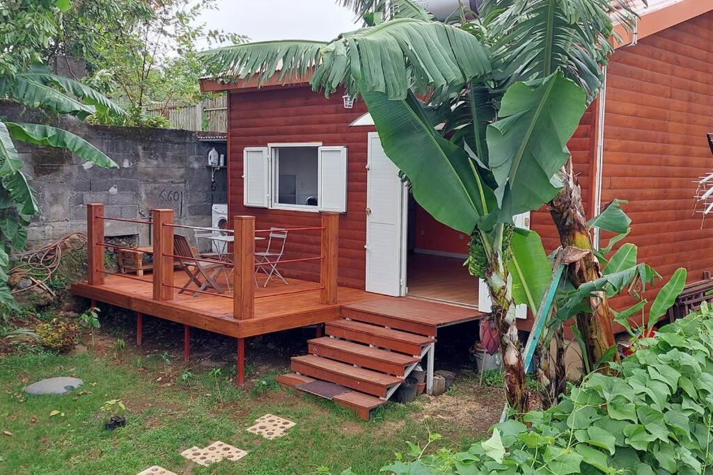 Chalet Les Azalees Ле-Тампон Экстерьер фото